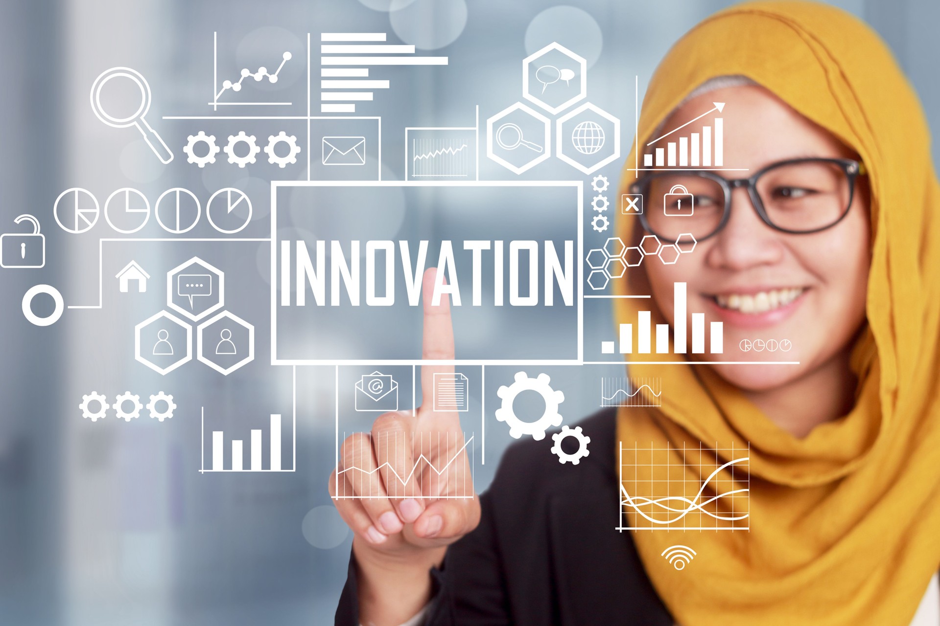 Innovation in Business Concept